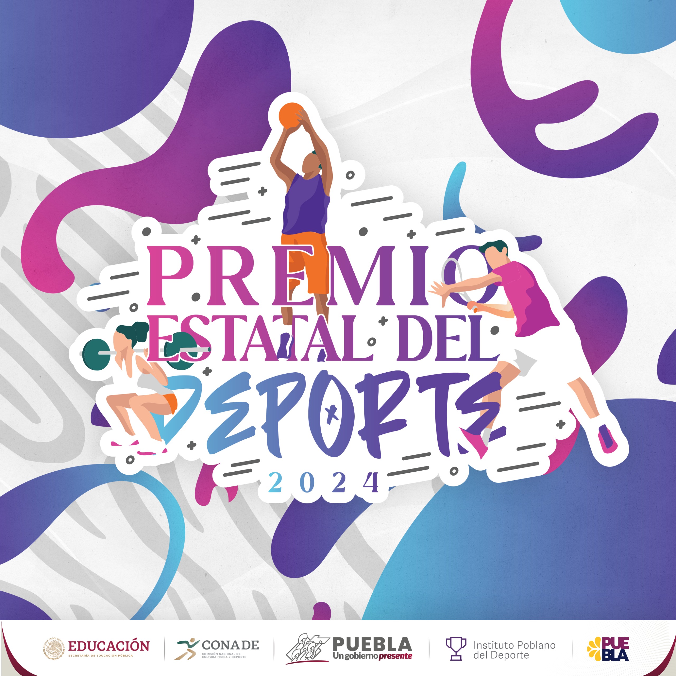 Convoca INPODE a atletas poblanos al “Premio Estatal del Deporte 2024”