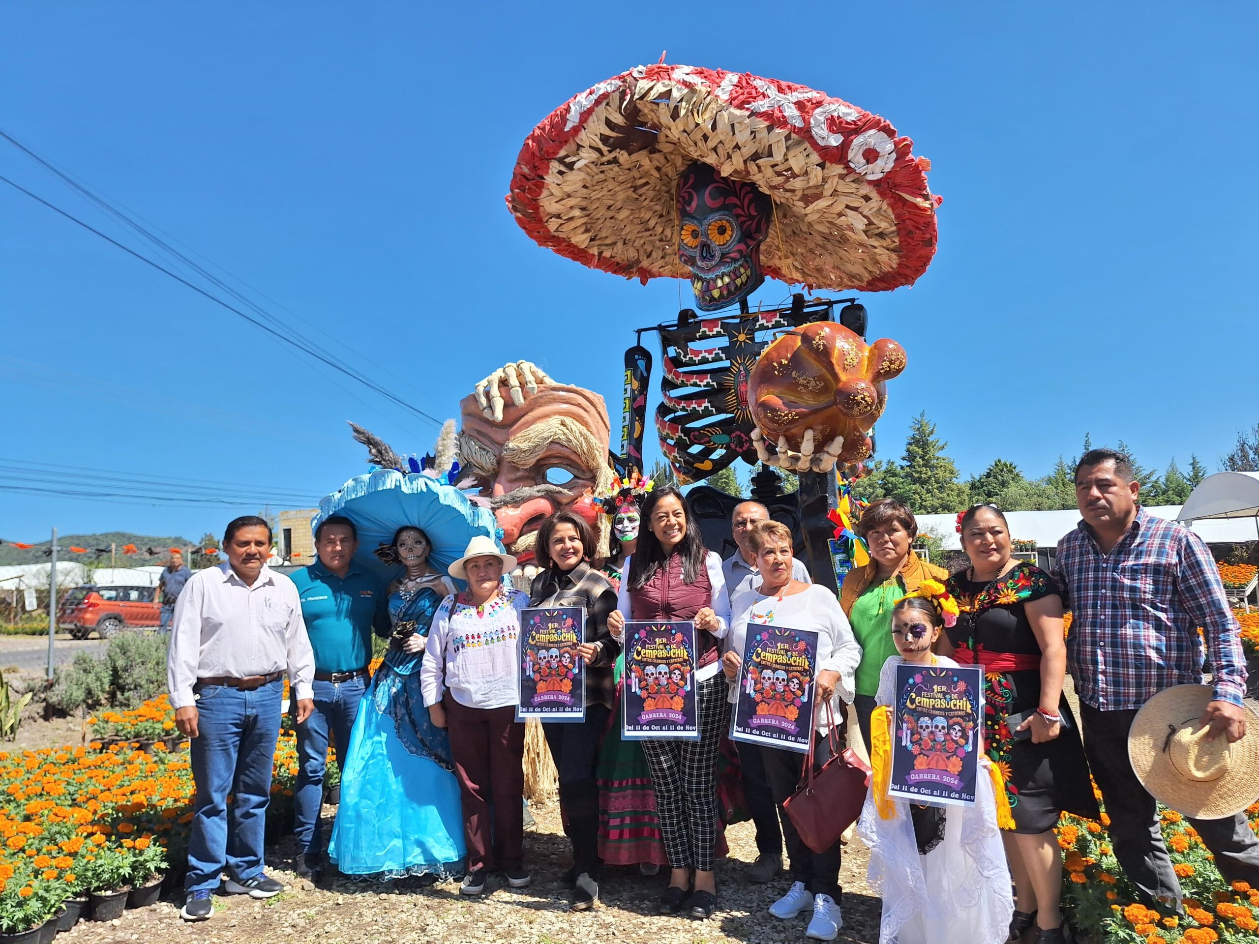 Invita Congreso al Festival del Cempasúchil en Atlixco