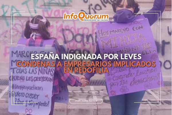 España indignada por leves condenas a empresarios implicados en pedofilia