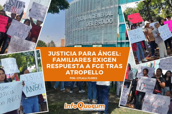 Justicia para Ángel: Familiares exigen respuesta a FGE tras atropello
