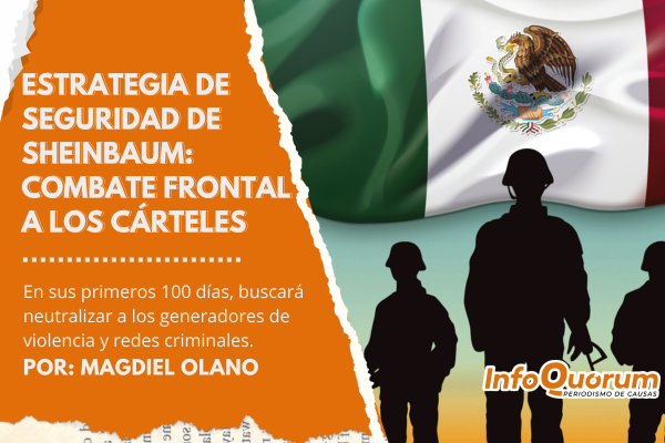Estrategia de Seguridad de Sheinbaum: combate frontal a los cárteles