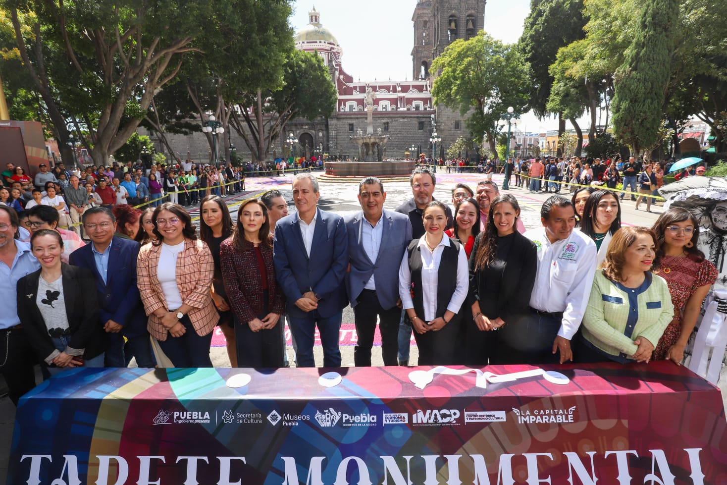 Gobierno y Ayuntamiento inauguran instalaciones del Festiva La Muerte es un Sueño