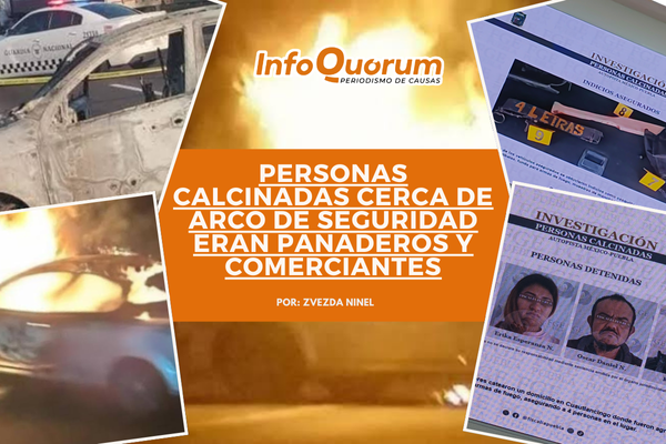 Personas calcinadas cerca de arco de seguridad eran panaderos y comerciantes