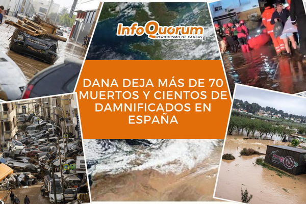 DANA deja más de 70 muertos y cientos de damnificados en España
