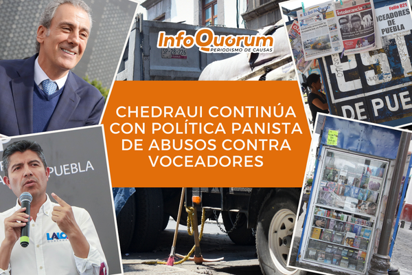 Chedraui continúa con política panista de abusos contra voceadores