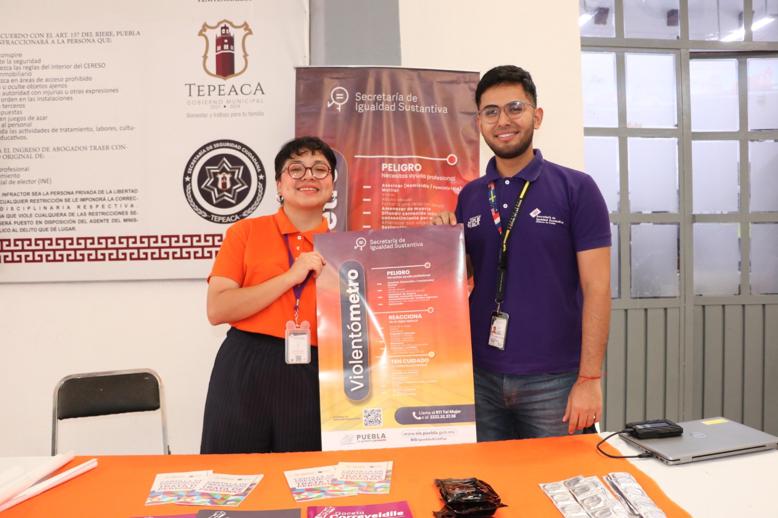 Promueve Igualdad Sustantiva módulos informativos