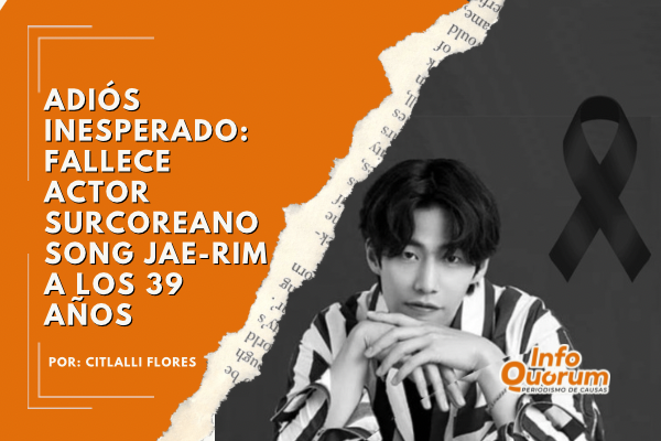 Adiós inesperado: fallece actor surcoreano Song Jae-Rim a los 39 años