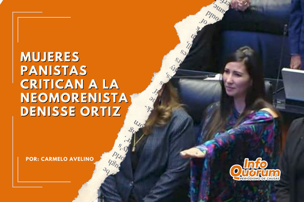 Mujeres panistas critican a la neomorenista Denisse Ortiz