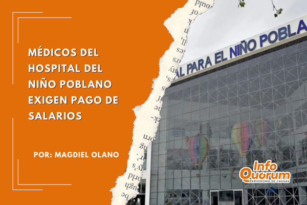 Médicos del Hospital del Niño Poblano exigen pago de salarios