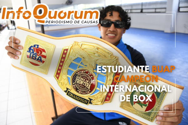 Estudiante de la BUAP gana Torneo Binacional “Guerra en la Frontera”