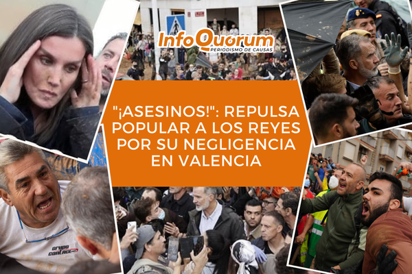 “¡Asesinos!”: Repulsa popular a los reyes por su negligencia en Valencia