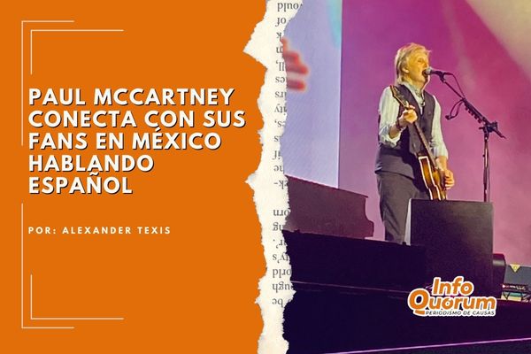 Paul Mccartney conecta con sus fans en México hablando español