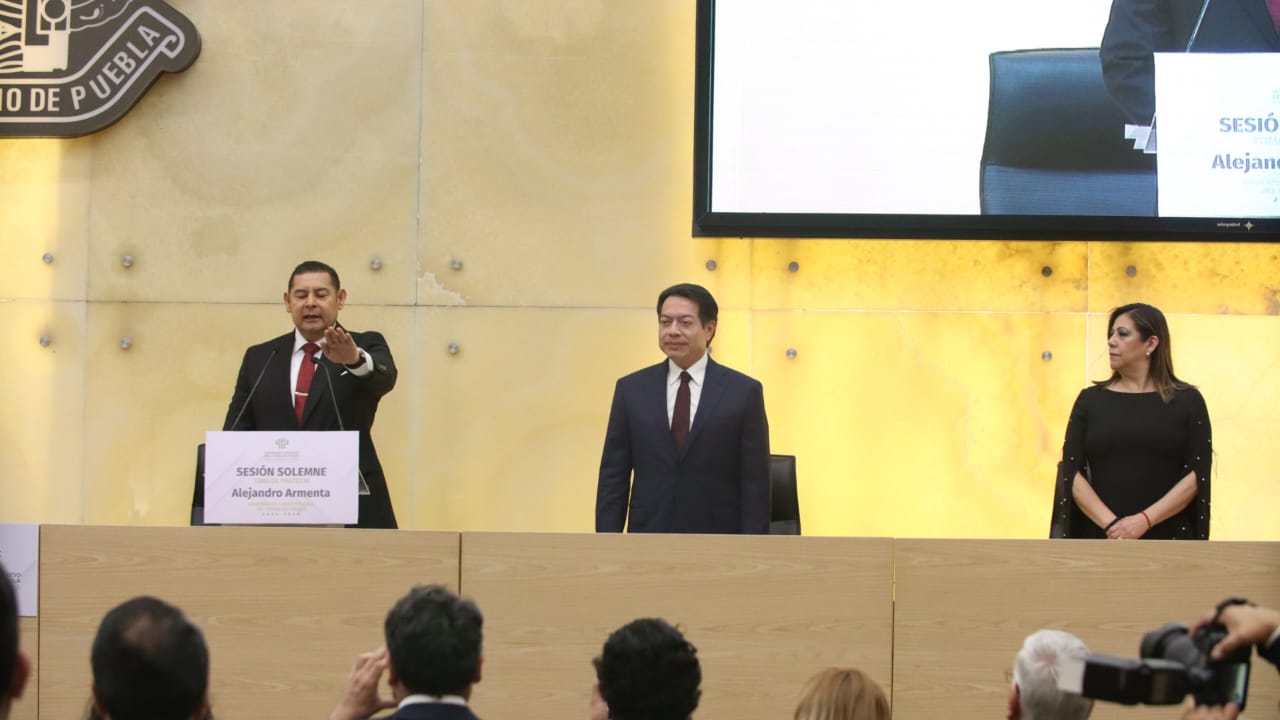 Rinde protesta ante el Congreso el Gobernador Alejandro Armenta