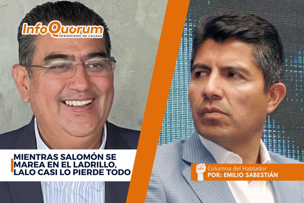 Mientras Salomón se marea en el ladrillo, Lalo casi lo pierde todo