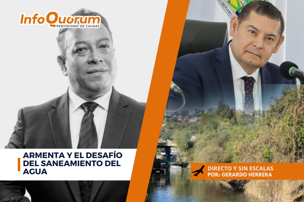 Armenta y el desafío del saneamiento del agua