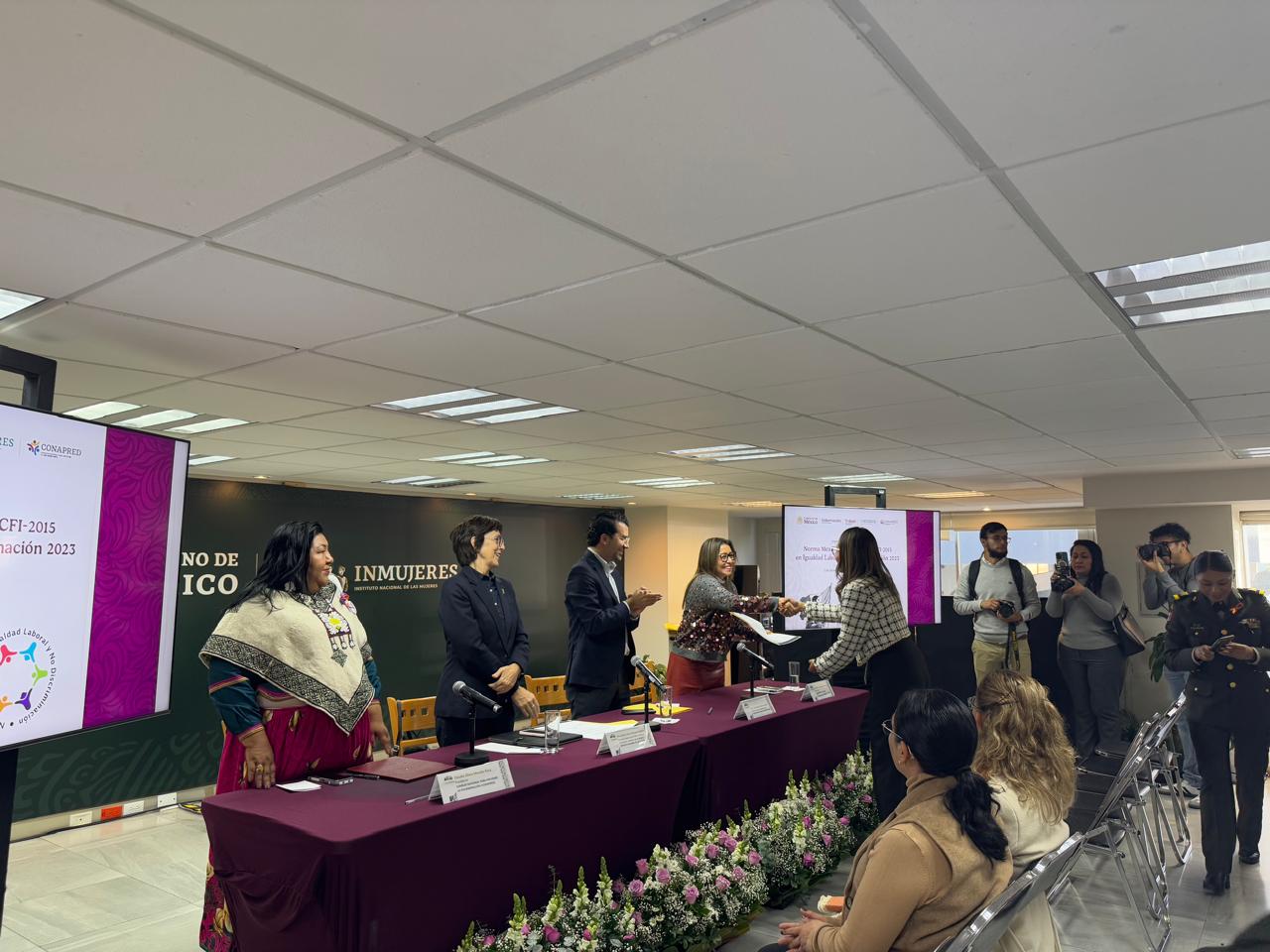 Puebla recibe reconocimiento nacional por liderazgo en igualdad laboral y no discriminación