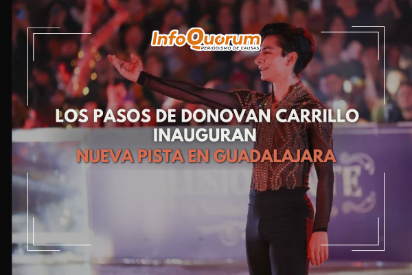 Los pasos de Donovan Carrillo inauguran nueva pista en Guadalajara