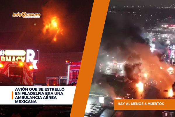 Avión que se estrelló en Filadelfia era una ambulancia aérea mexicana