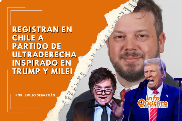 Registran en Chile a partido de ultraderecha inspirado en Trump y Milei