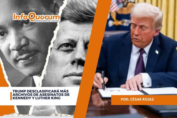 Trump desclasificará más archivos de asesinatos de Kennedy y Luther King