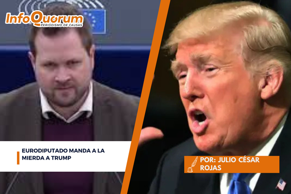 Eurodiputado manda a la mierda a Trump