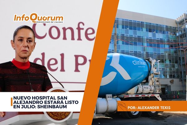 Nuevo hospital San Alejandro estará listo en julio: Sheinbaum