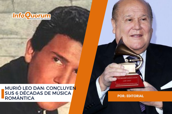Murió Leo Dan: concluyen sus 6 décadas de música romántica