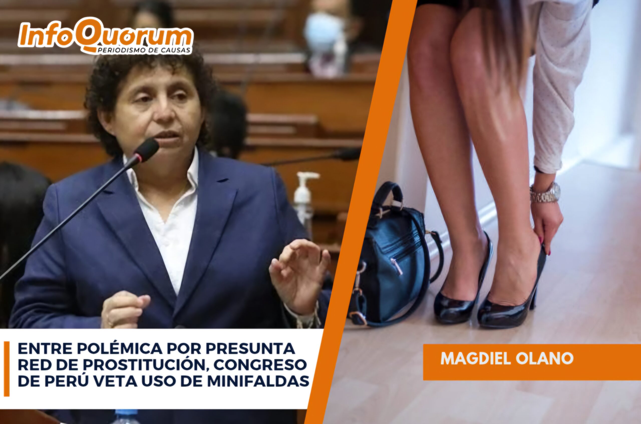 Entre polémica por presunta red de prostitución, Congreso de Perú veta uso de minifaldas