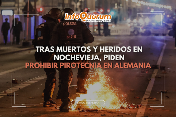 Tras muertos y heridos en nochevieja, piden prohibir pirotecnia en Alemania