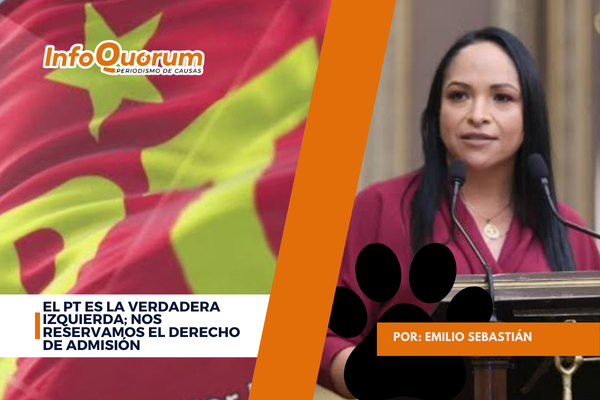 El PT es la verdadera izquierda; nos reservamos el derecho de admisión