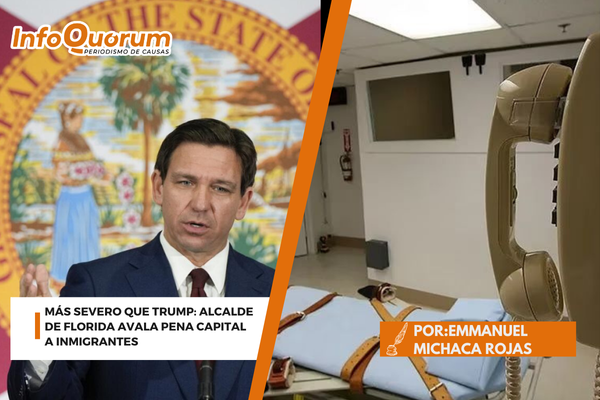 Más severo que Trump: Alcalde de Florida avala pena capital a inmigrantes