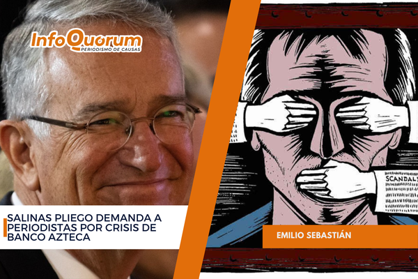 Salinas Pliego demanda a periodistas por crisis de Banco Azteca
