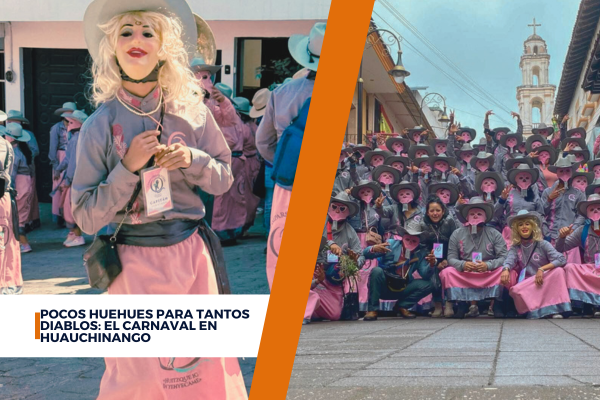 Pocos huehues para tantos diablos: El Carnaval en Huauchinango
