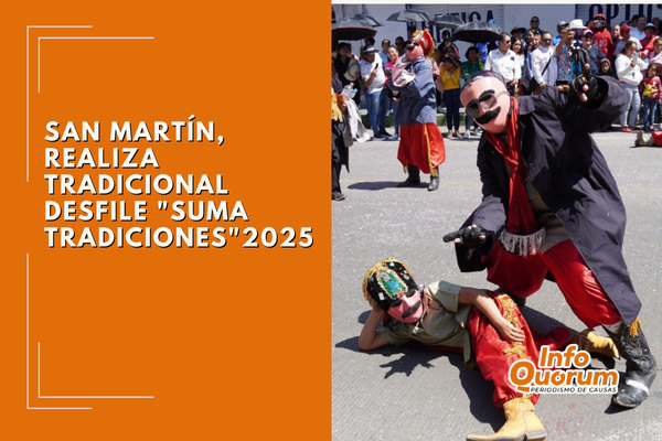 San Martín, realizó tradicional desfile “Suma Tradiciones”2025