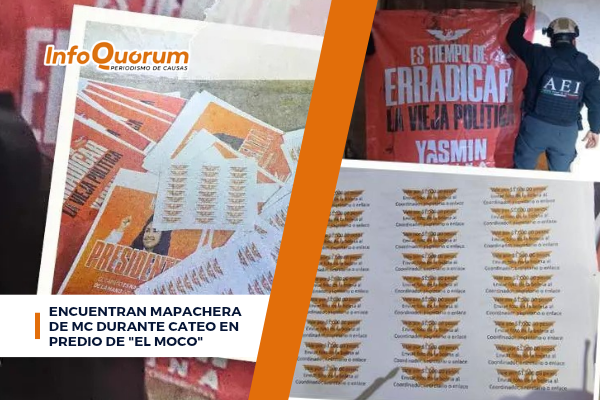 Encuentran mapachera de MC durante cateo en predio de “El Moco”