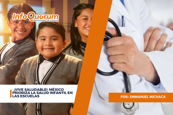 ¡Vive Saludable!: México prioriza la salud infantil en las escuelas