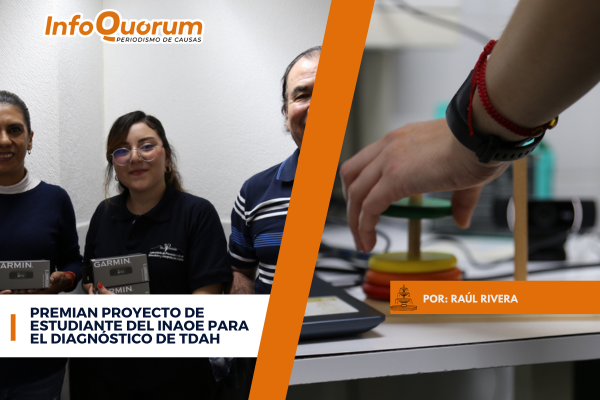 Premian proyecto de estudiante del INAOE para el diagnóstico de TDAH