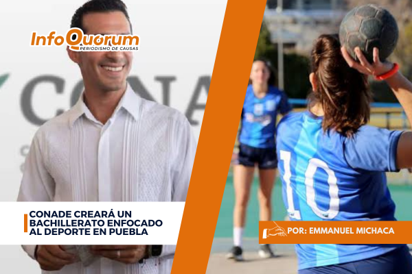 CONADE creará un bachillerato enfocado al deporte en Puebla