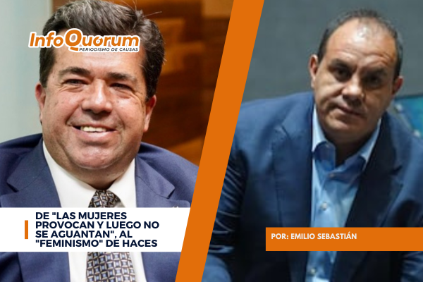De “las mujeres provocan y luego no se aguantan”, al “feminismo” de Haces