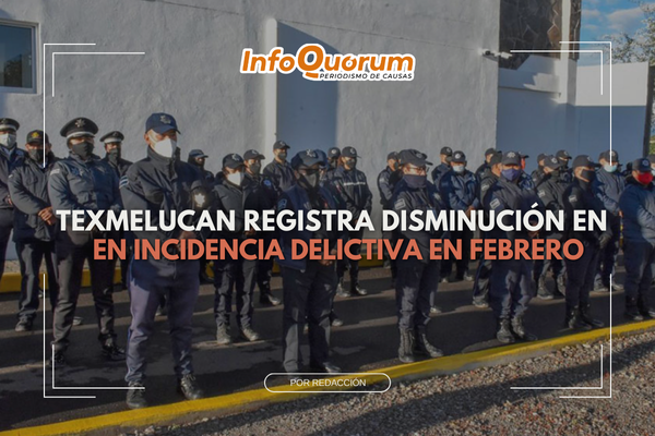 Texmelucan registra disminución en incidencia delictiva en Febrero