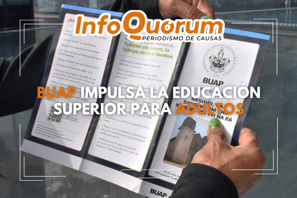 BUAP impulsa la educación superior para Adultos