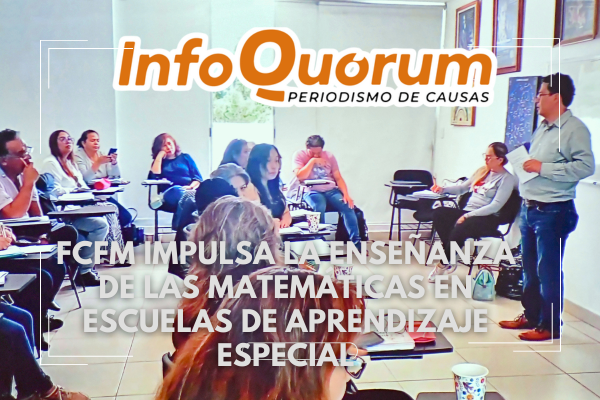 Profesor BUAP impulsa enseñanza de matemáticas en escuelas de aprendizaje especial