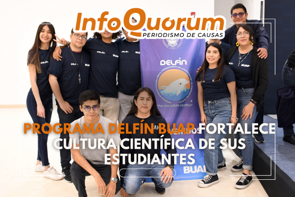 Programa Delfín, BUAP fortalece cultura científica de sus estudiantes