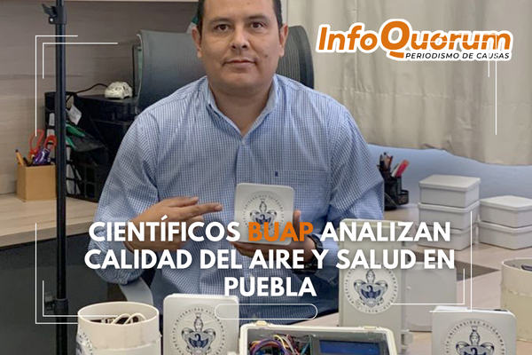 Científicos BUAP analizan calidad del aire y salud en Puebla