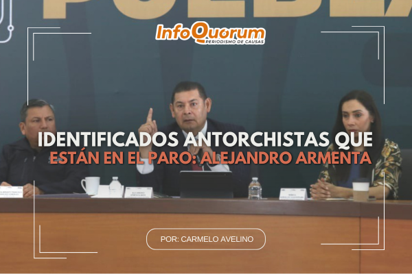Identificados antorchistas que están en el paro: AA