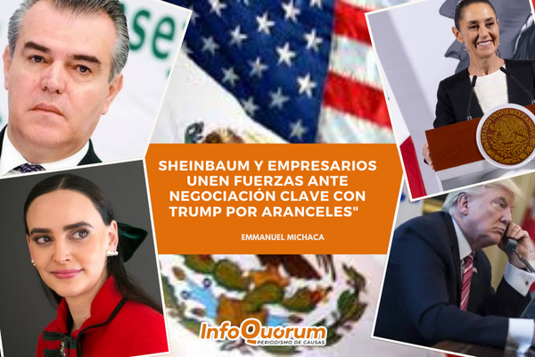 Sheinbaum y empresarios unen fuerzas ante negociación clave&nbsp; con Trump por aranceles