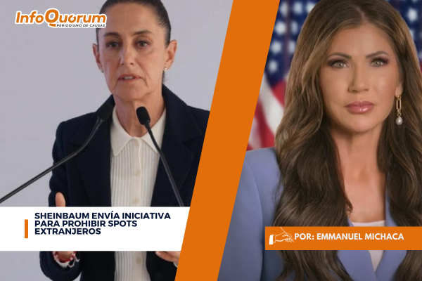 Sheinbaum envía iniciativa para prohibir spots extranjeros