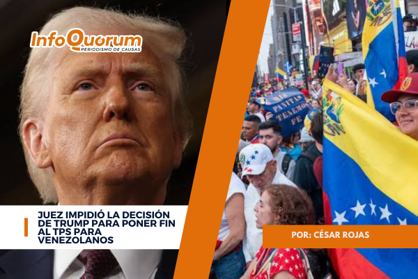 Juez impidió la decisión de Trump para poner fin al TPS para venezolanos