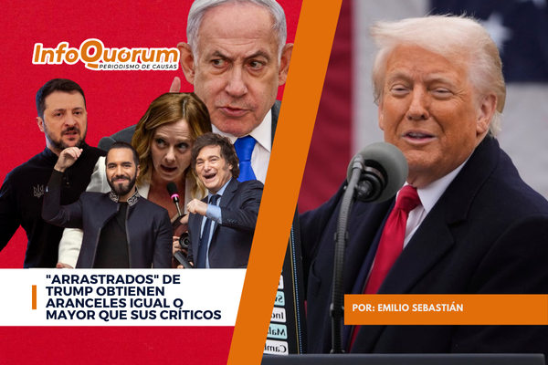 “Arrastrados” de Trump obtienen aranceles igual o mayor que sus críticos