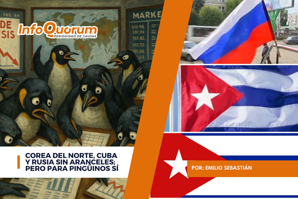 Corea del Norte, Cuba y Rusia sin aranceles; pero para pingüinos sí